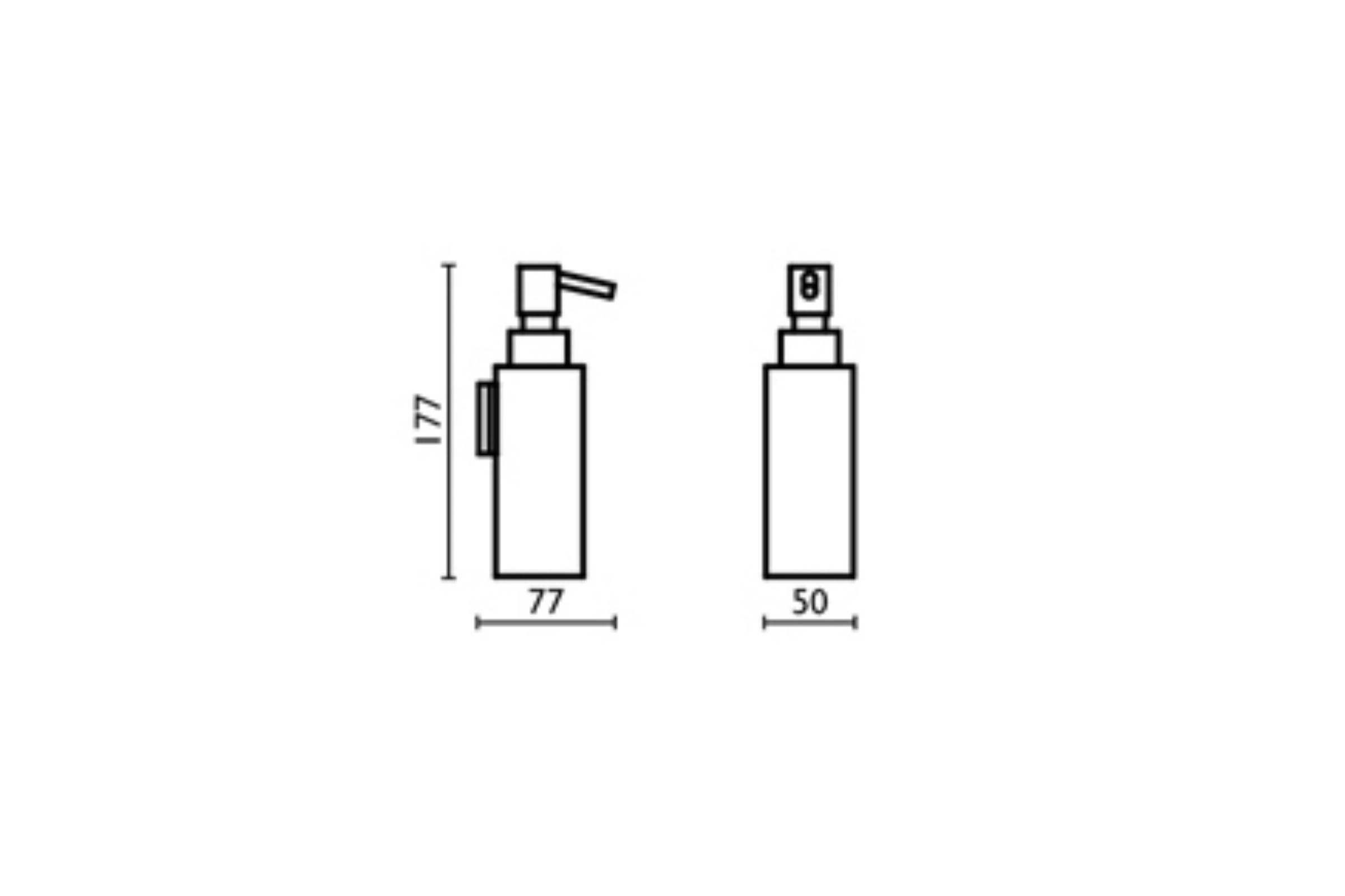 Porta sapone liquido Essenza - EZ128 cromo 51