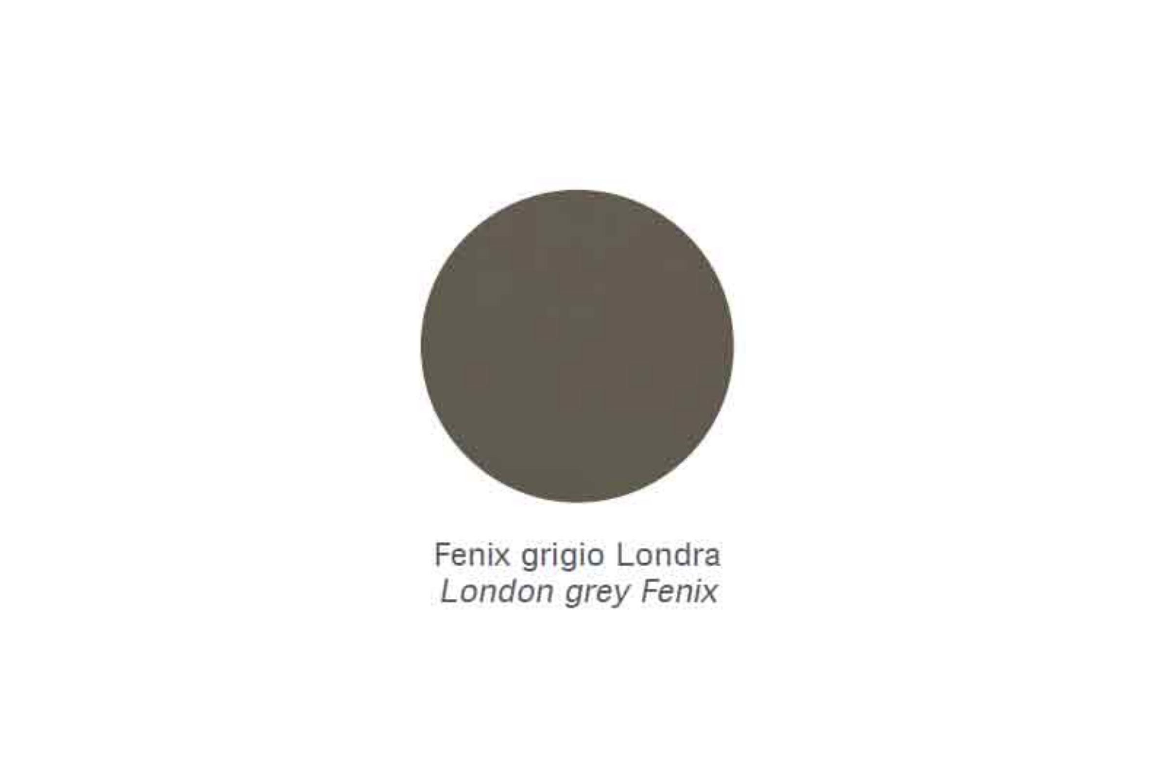 Mensola profonda Zen /45 - Mensola profonda Zen /45 Fenix grigio Londra