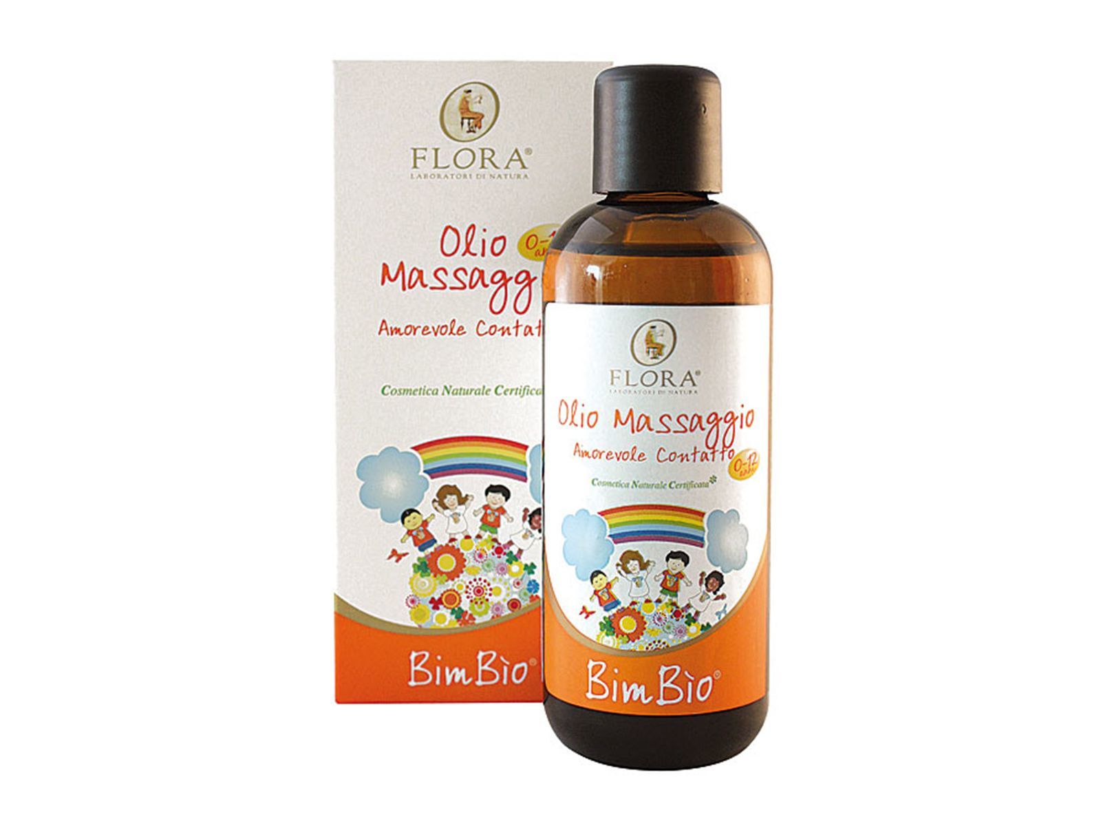 Olio Massaggio BimBìo - Contenuto 100 ml