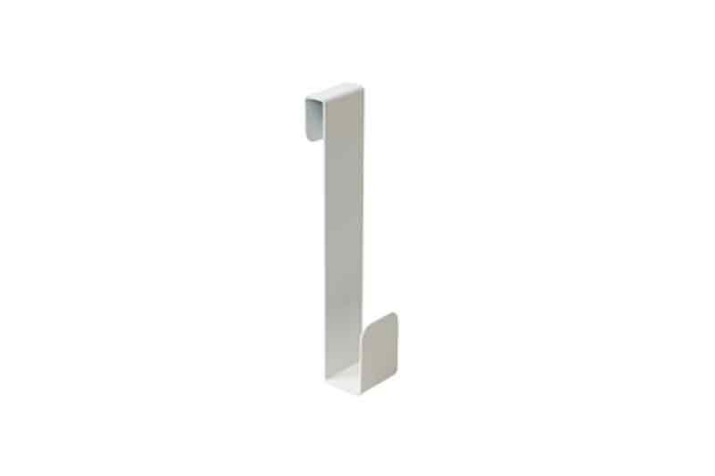 Gancio appendi abiti e/o porta spugna - Gancio appendi abiti e/o porta spugna Bianco Opaco