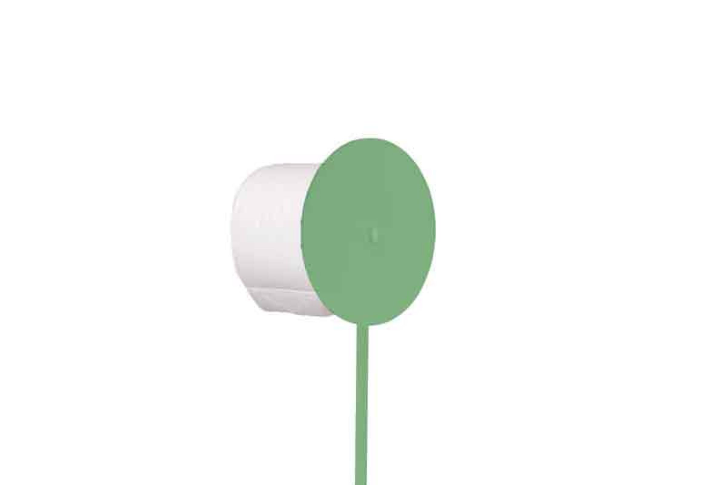 Piantana con porta carta NON M’ AMA - Piantana con porta carta NON M’ AMA  Verde
