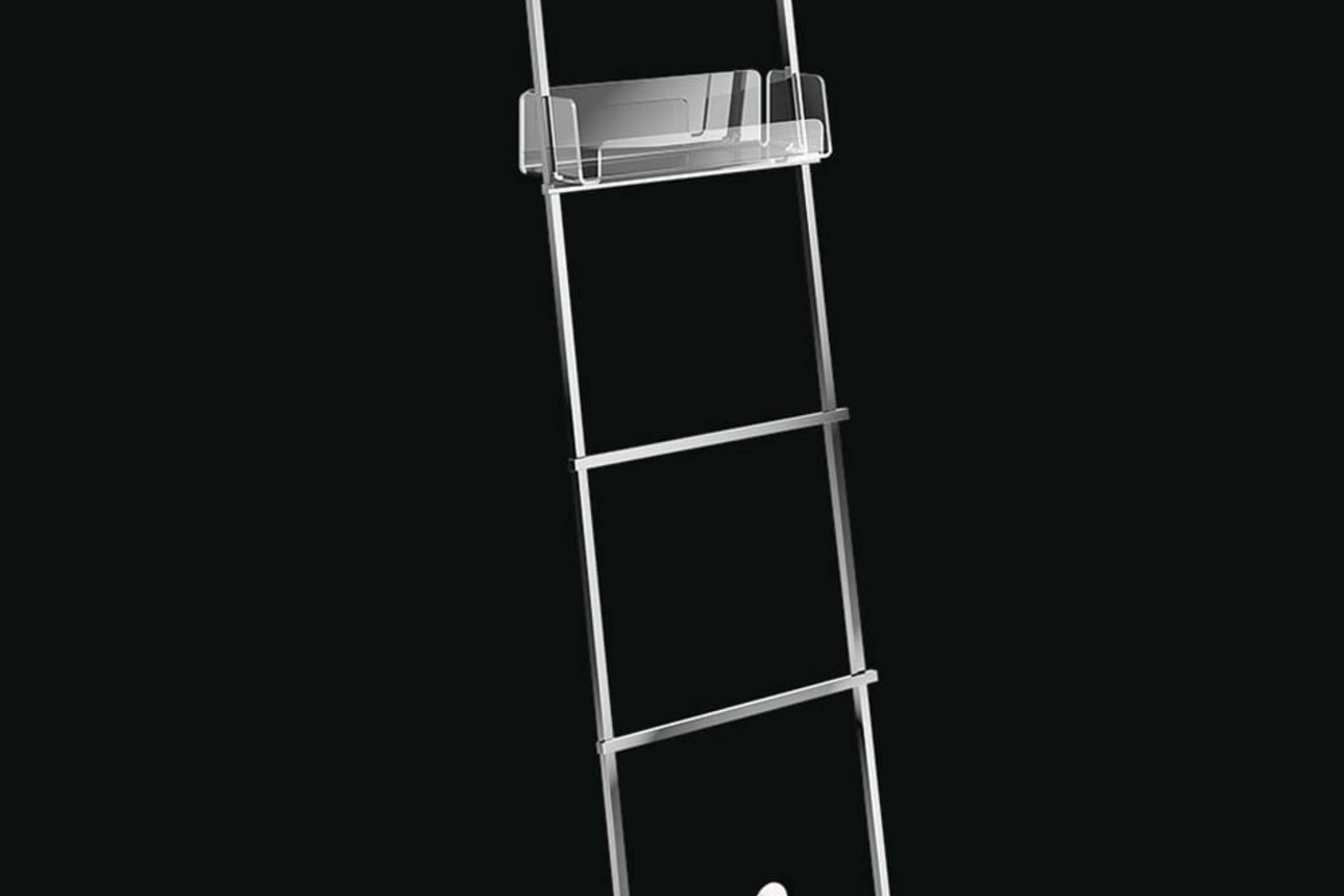 Scaletta 4 barre Ciak - Scaletta 4 barre con 1 vaschetta