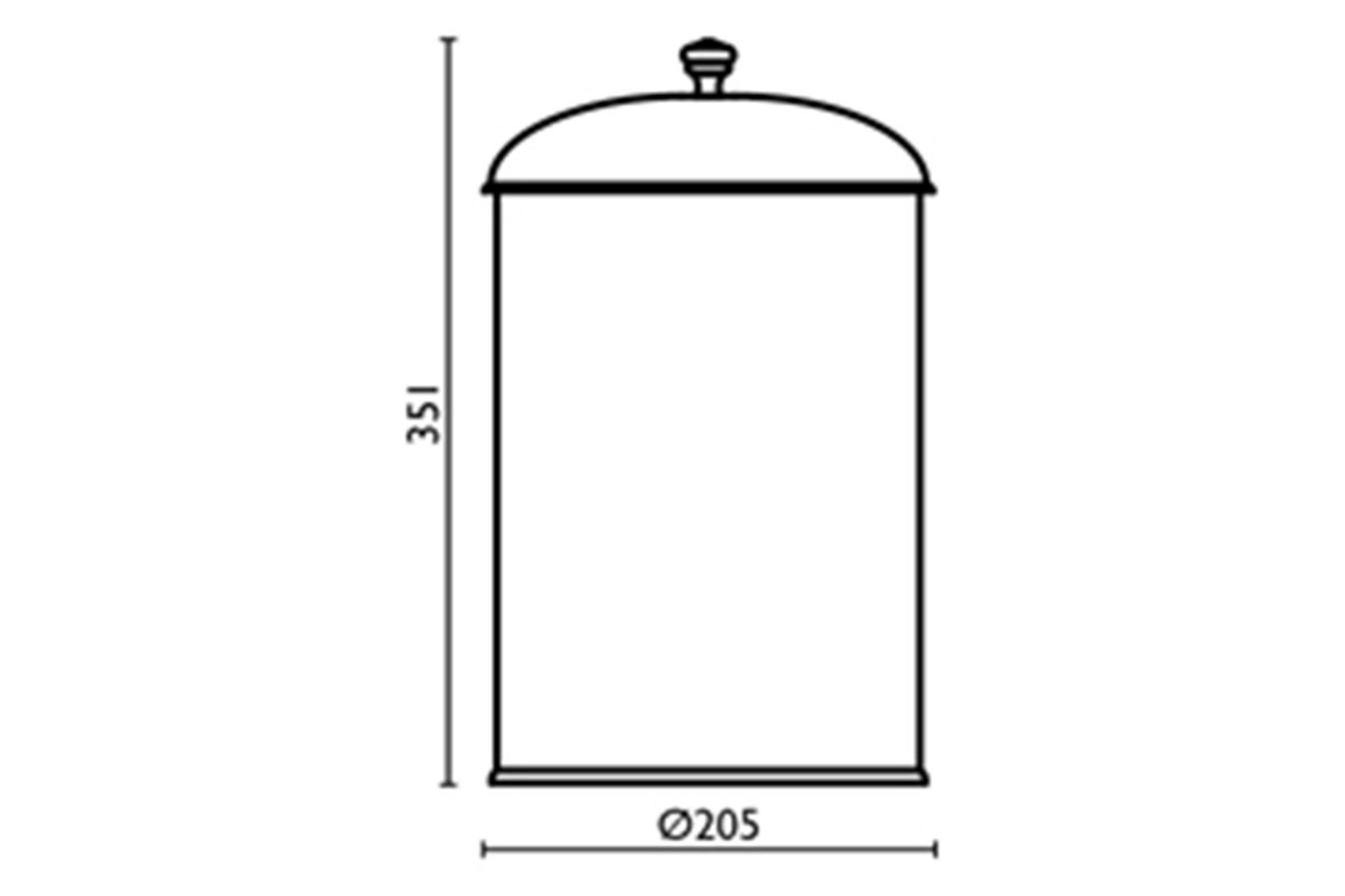 Aida Bidoncino per carta - Aida Bidoncino per carta 8 lt.