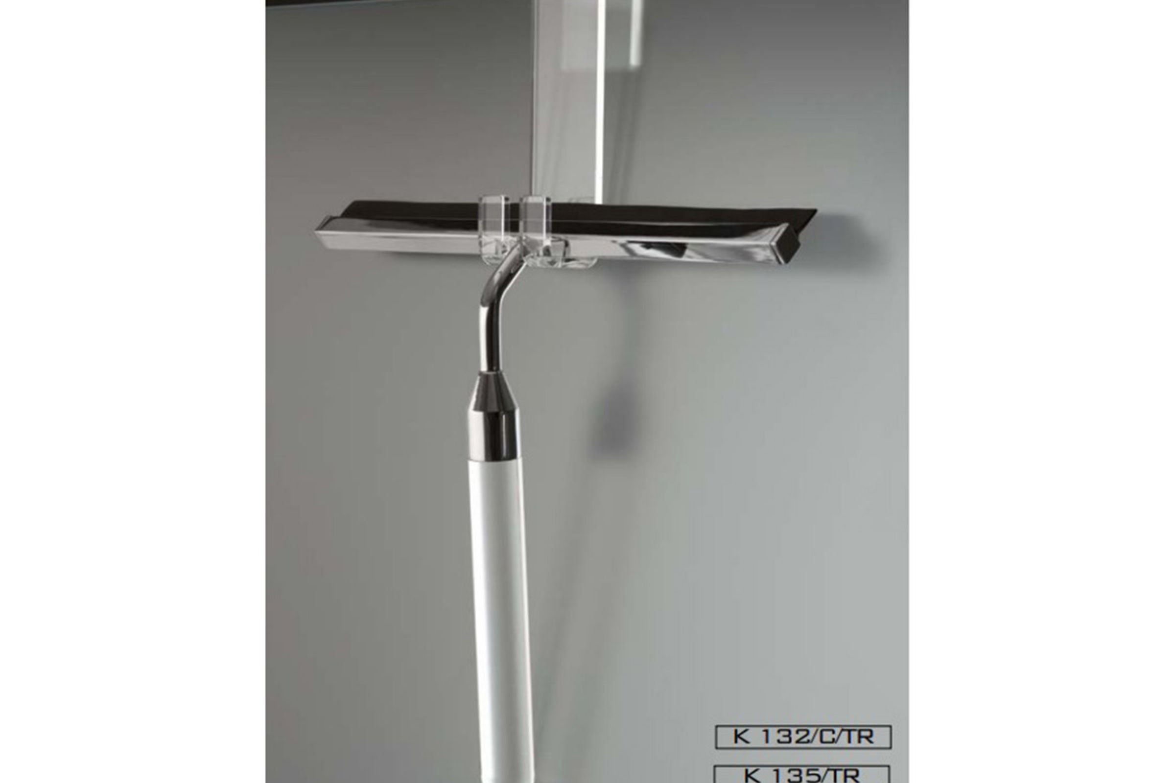 Asciugavetro K132 - Asciugavetro K132 + Gancio da incollo  K135