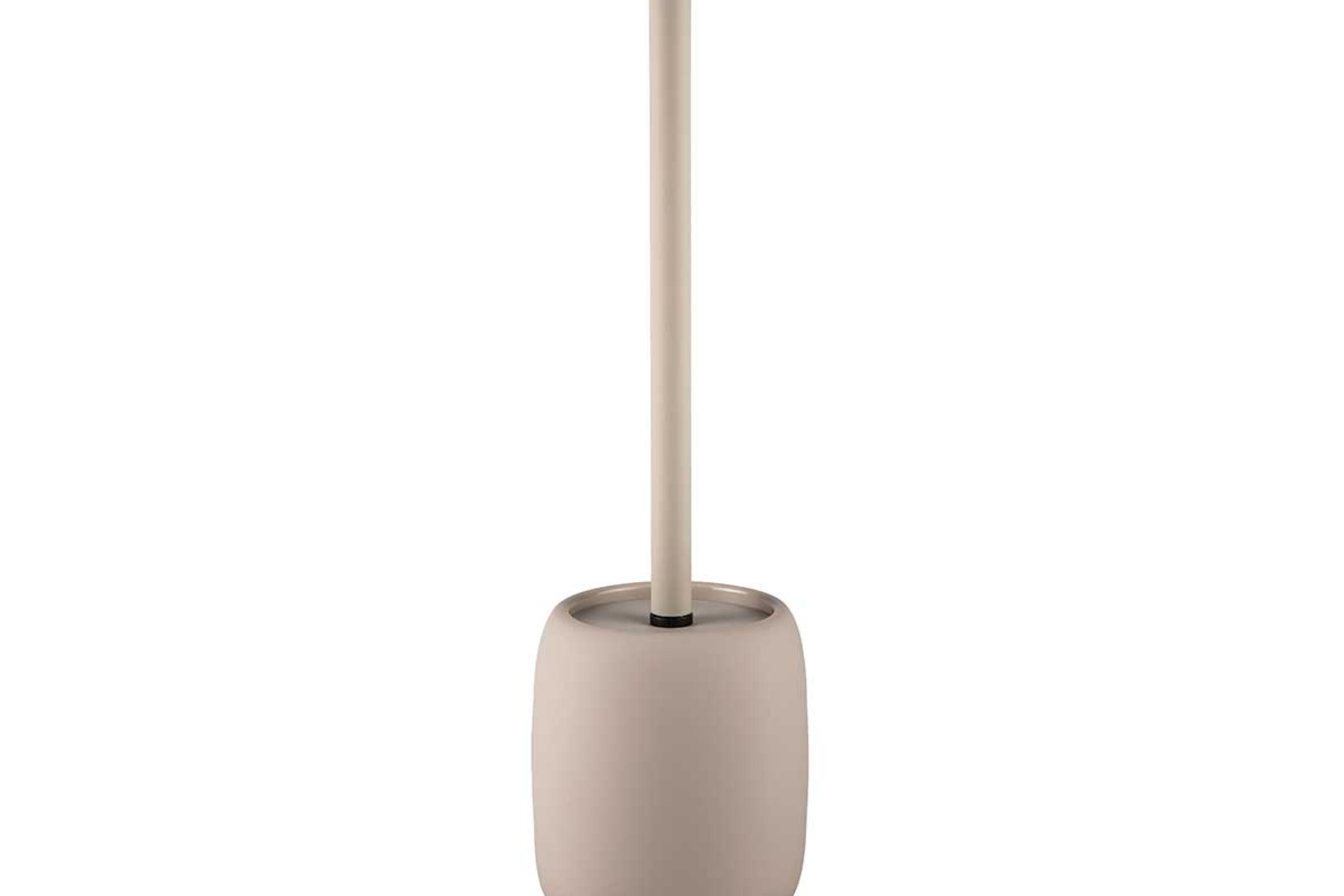 Set accessori bagno Bold bianco panna - Porta scopino da terra Bold bianco panna