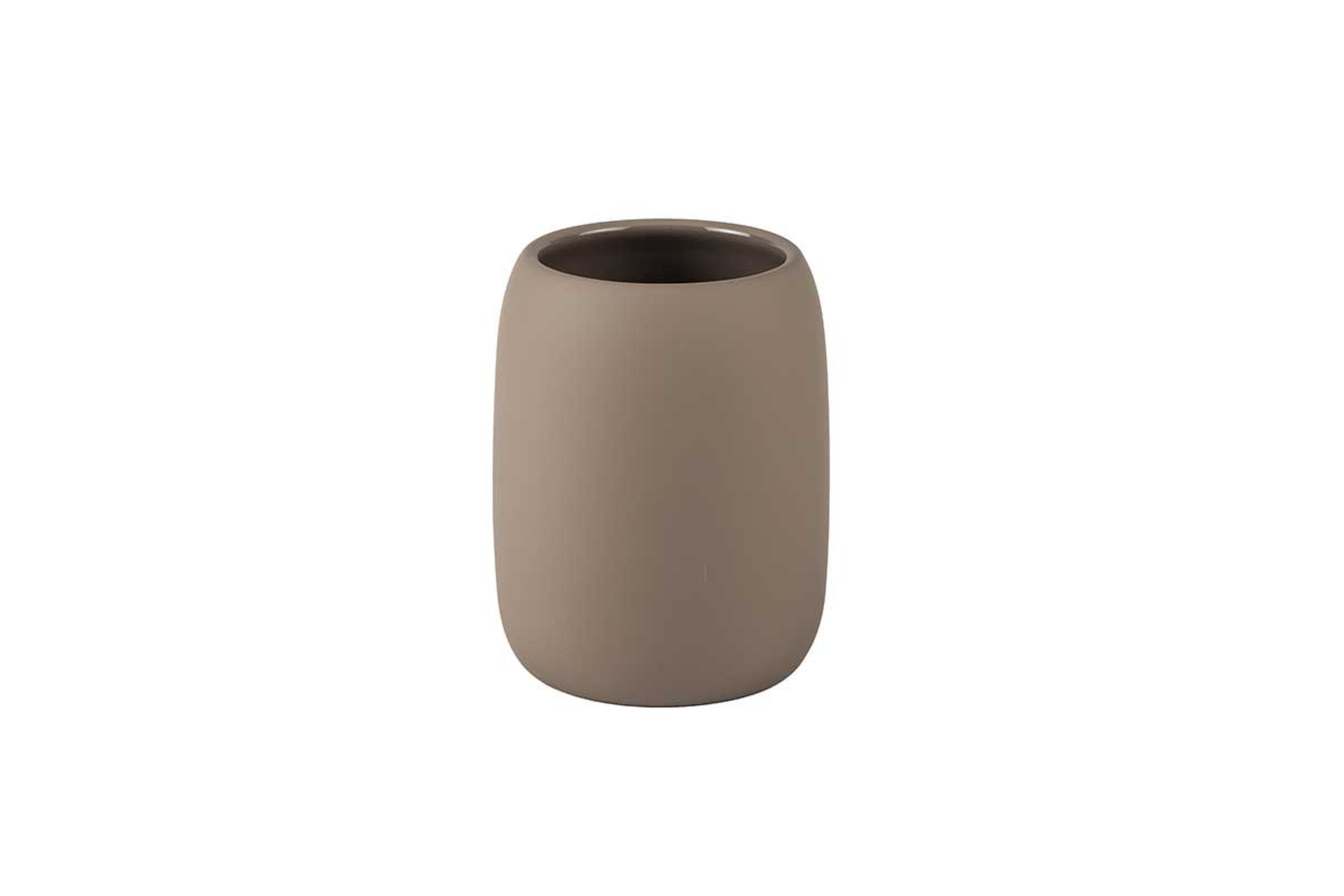 Set accessori bagno Bold tortora - Porta spazzolini Bold tortora