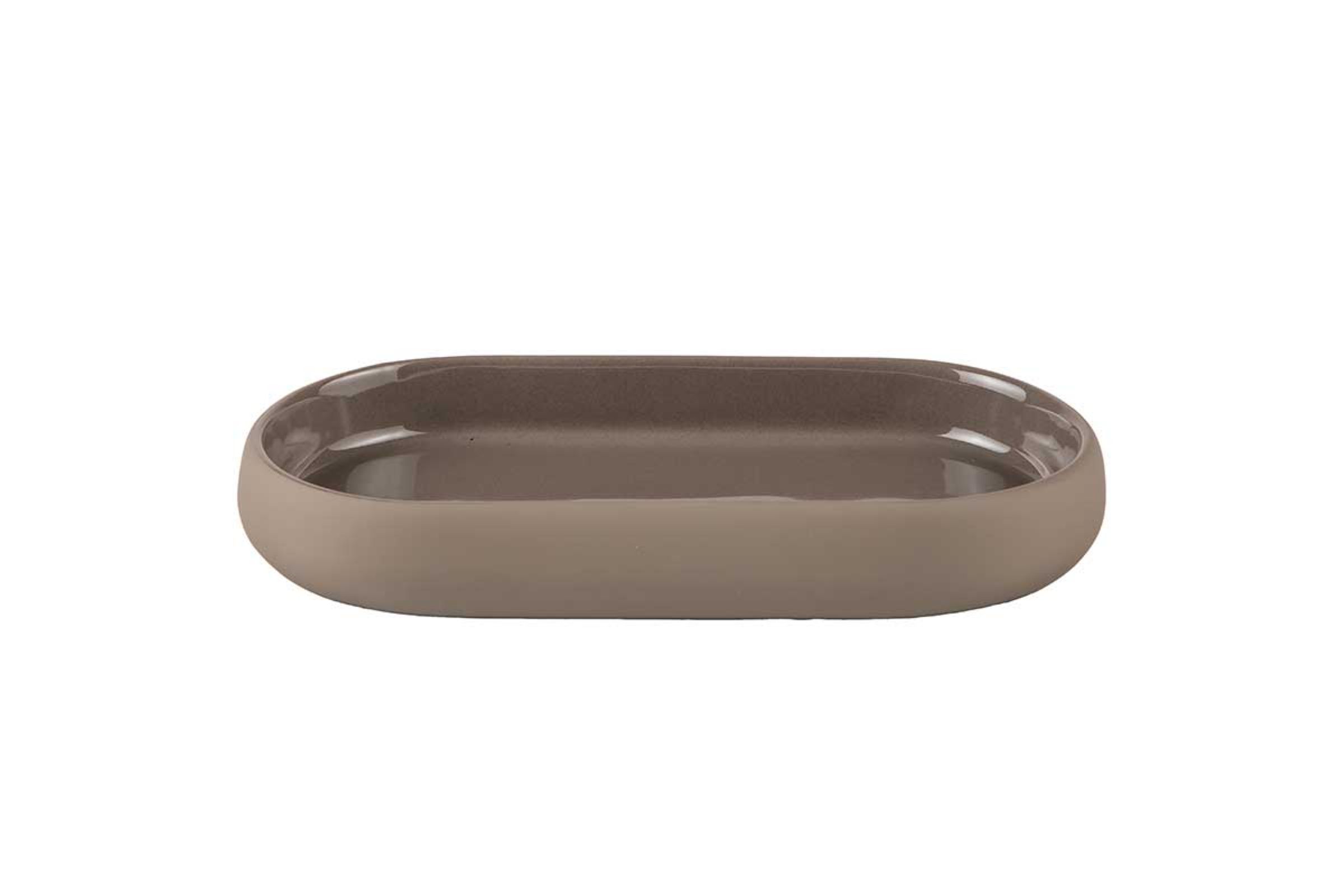 Set accessori bagno Bold tortora - Vassoio Bold tortora