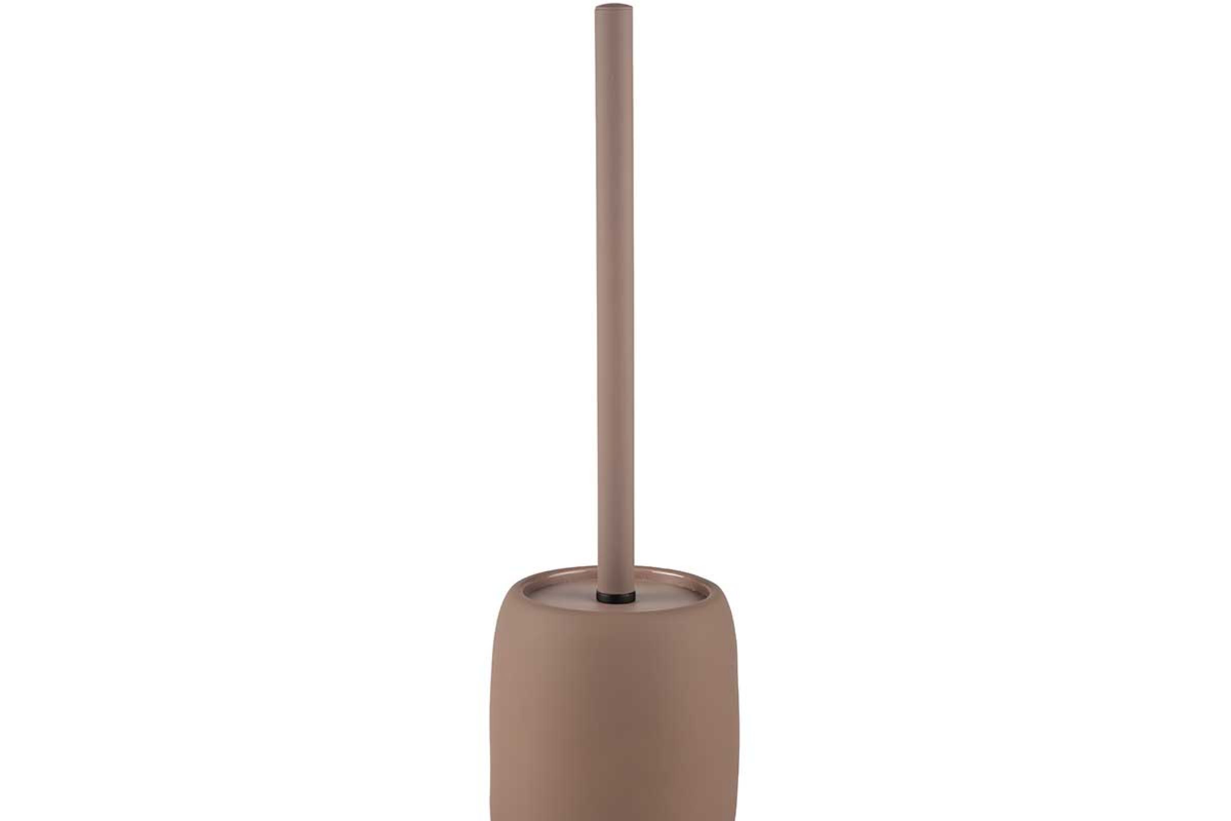 Set accessori bagno Bold rosa cioccolato - Porta scopino da terra Bold rosa cioccolato