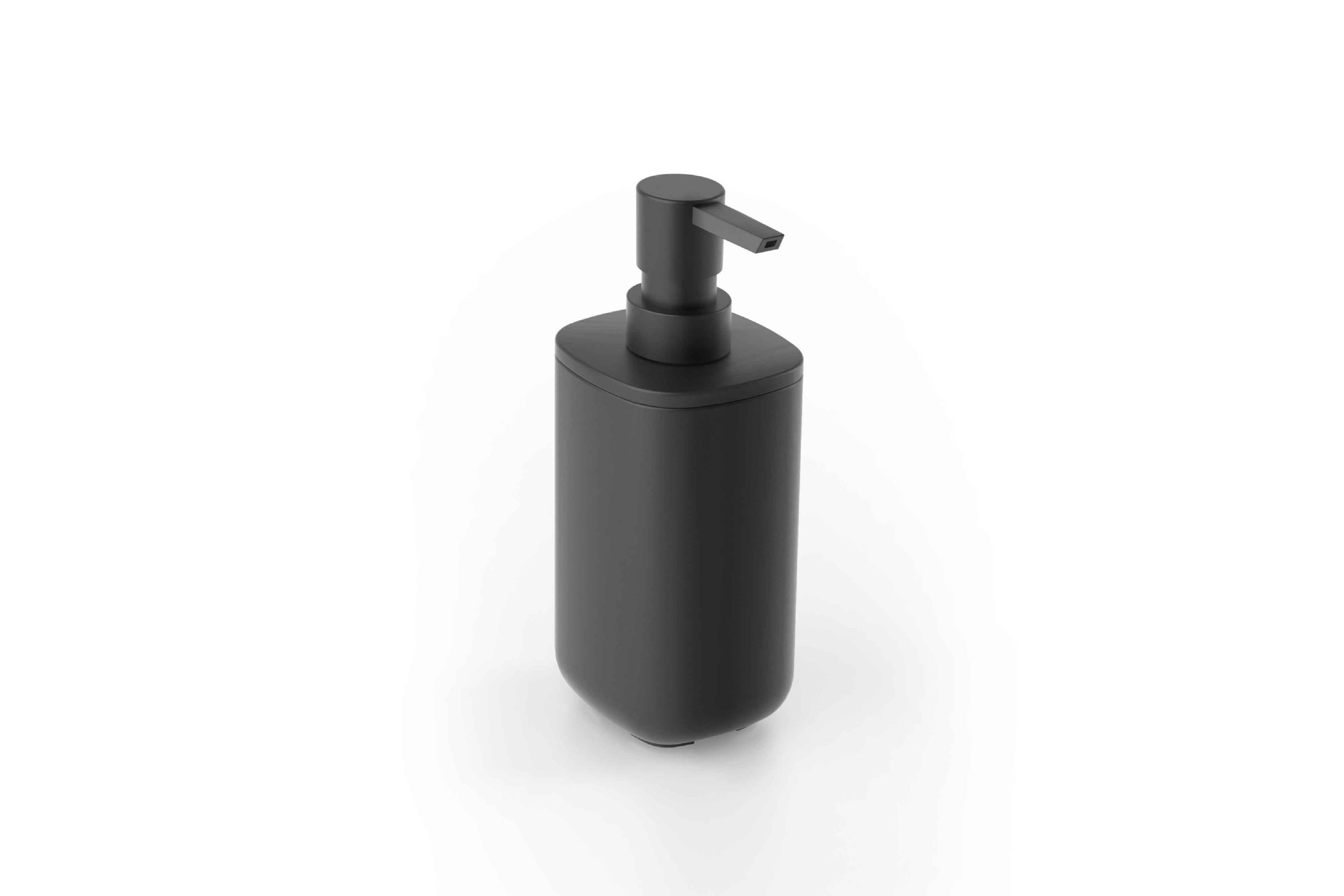 Set accessori bagno Pod nero - Dispenser Pod nero