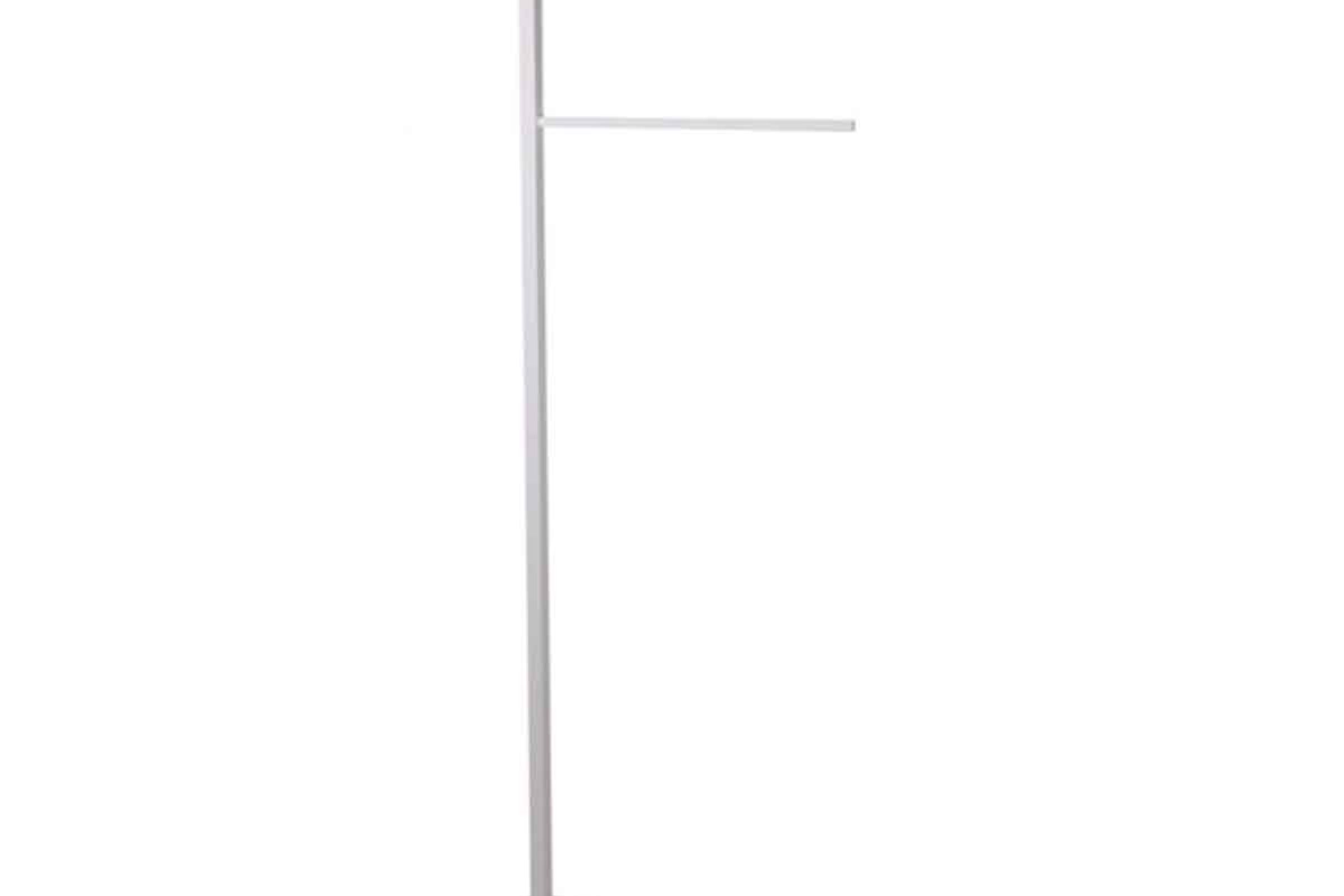 Piantana 2 porta salviette serie Minimal - Piantana 2 porta salviette serie Minimal  bianco opaco