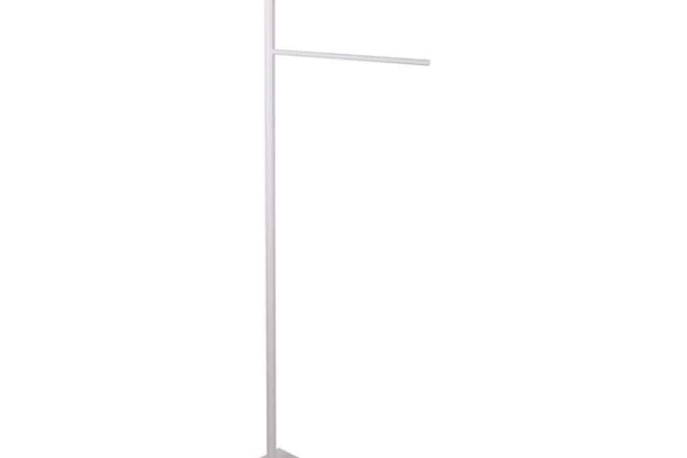 Piantana 2 porta salviette Minus - Piantana 2 porta salviette Minus bianco opaco