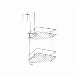 Bathroom accessories double corner shelf Spider Shower lock