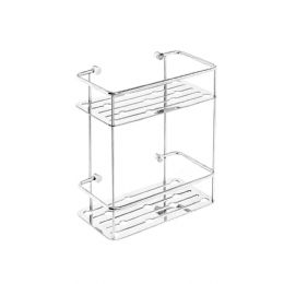 Bathroom accessories double basket Thin line