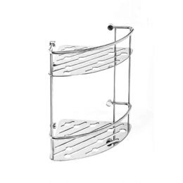 Bathroom accessories shower double corner shelf Thin line