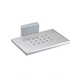 Porta sapone bagno linea Dance in ottone cromato - accessori bagno