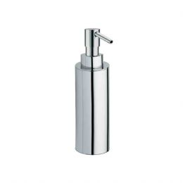 Standing liquid soap dispenser holder in brass AM 727