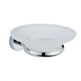 Soap holder in satin glass TE 123