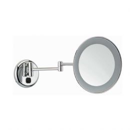 Magnifying mirror with light Ø 22 cm., double arm (2x) SP 811