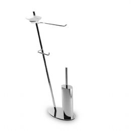 Piantana water bidet da bagno in ottone cromato Tequila