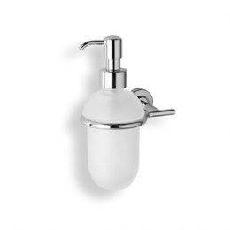 Dosatore di sapone liquido da bagno linea Dance in ottone cromato