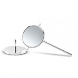 Magnifying mirror double-sided countertop