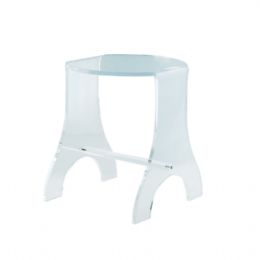 Bath stool in plexiglass A