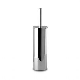 Toilet brush holder chrome-plated brass