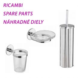 Ricambi accessori bagno Wind e Cold Wind Cromo