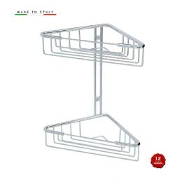 Angoliera a 2 piani per doccia 1116/5