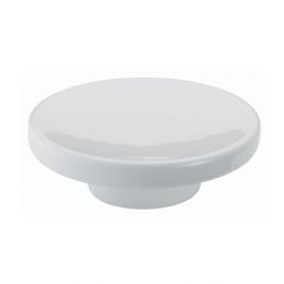 Spare round soap holder in ceramic Ø12 cm