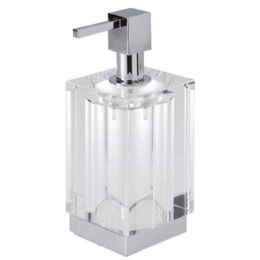 Dosatore appoggio in plexiglass trasparente Tiffany 