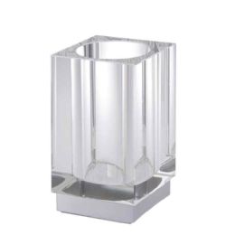Toothbrush holder in glass Tiffany
