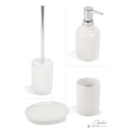 Set accessori bagno da appoggio Sophie