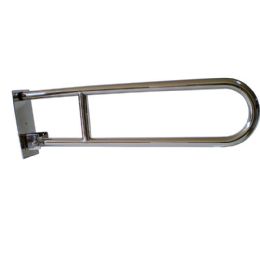 manwall mounted swing up grab bar stainless steel (aisi 304)