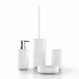 Set accessori bagno Pod bianco