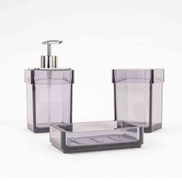 Set accessori bagno 25 Fumé