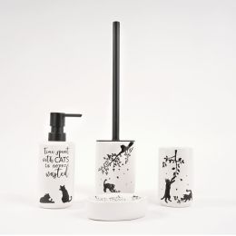 Set accessori bagno Cats