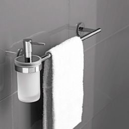 Dosatore sapone liquido porta salviette Pratica