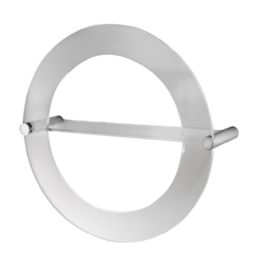 Anello porta salviette/mensola in plexiglass Giotto