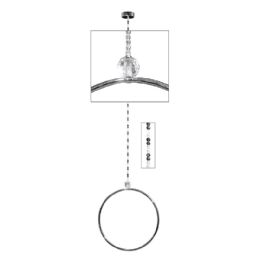 Anello tondo stelo