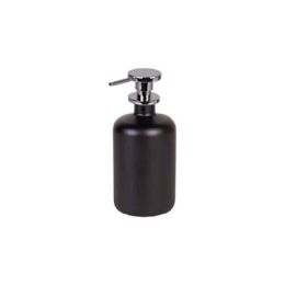 Dosatore sapone liquido (500ml ) in vetro NERO OPACO