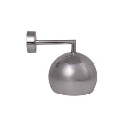 Applique “SFERA” in acciaio attacco lampada E27