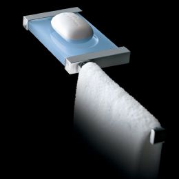 Portasapone con portasalviette Eden Sinistro