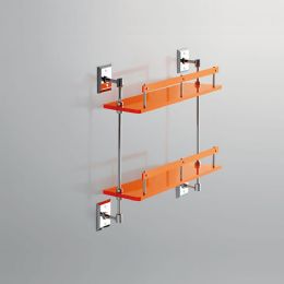 Scaffale con mensole e ringhiere 2 piani Grip