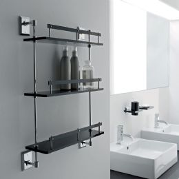 Scaffale con mensole e ringhiere 3 piani Grip