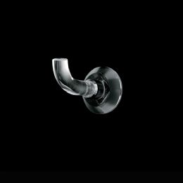 Appendiabito singolo, base plexiglass Luce