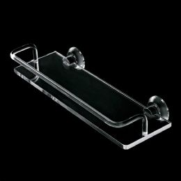 Mensola con ringhiera, base plexiglass 40 Luce