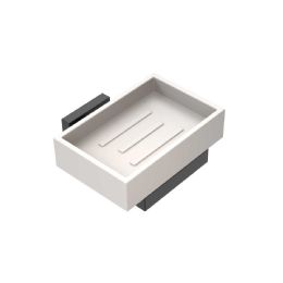 Trend black porta sapone