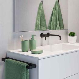 Set accessori bagno Pod verde cactus