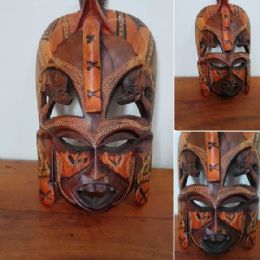 Maschera Tribale Africana Kenya 'Jambo'